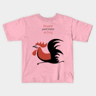 Vintage Chicken Painting Sign Kids T-Shirt